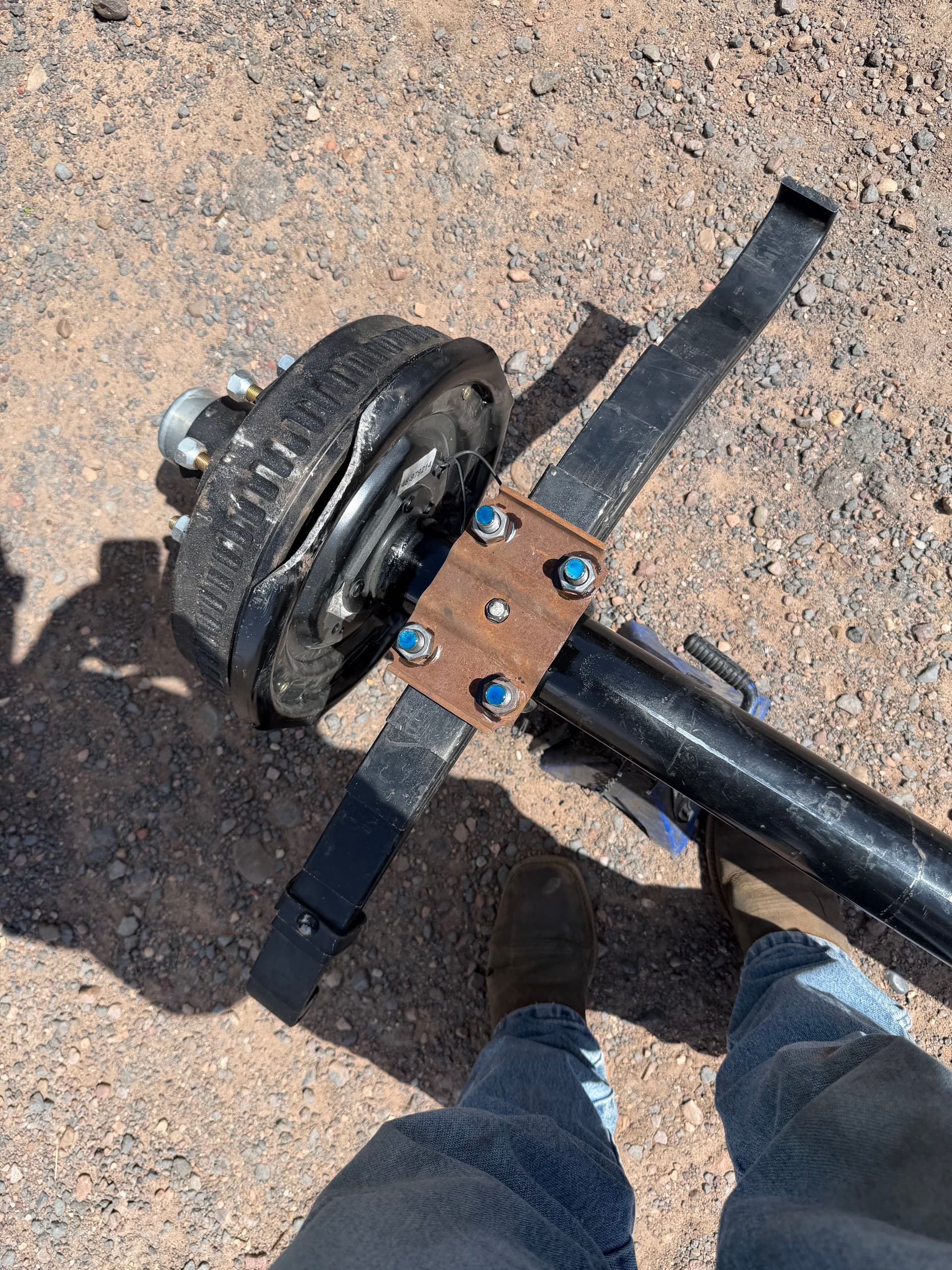 Gallery photos for Hotshot Trailer Axle Replacement and On-Site Welding in Holbrook: Image #4