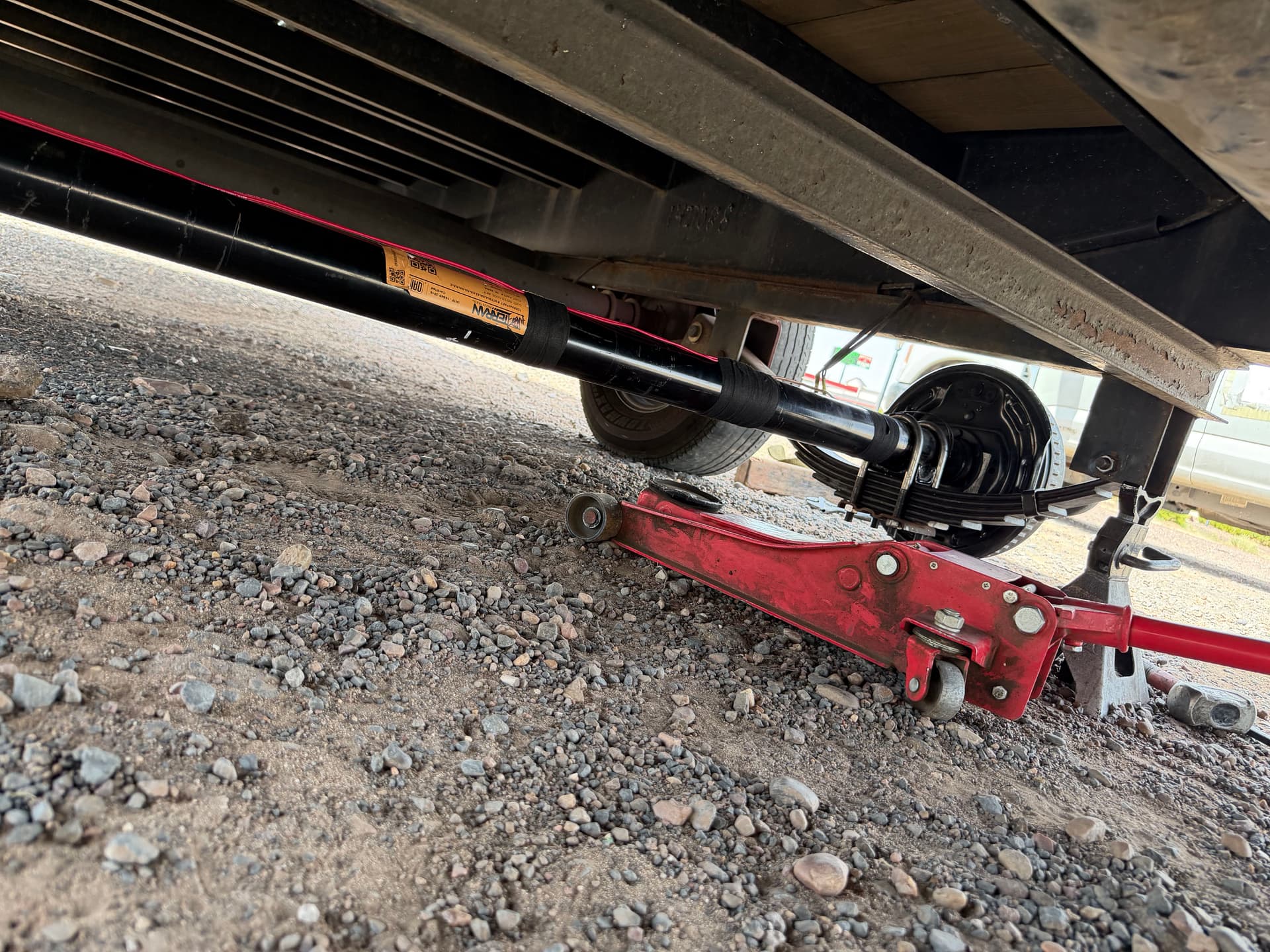 Gallery photos for Hotshot Trailer Axle Replacement and On-Site Welding in Holbrook: Image #1