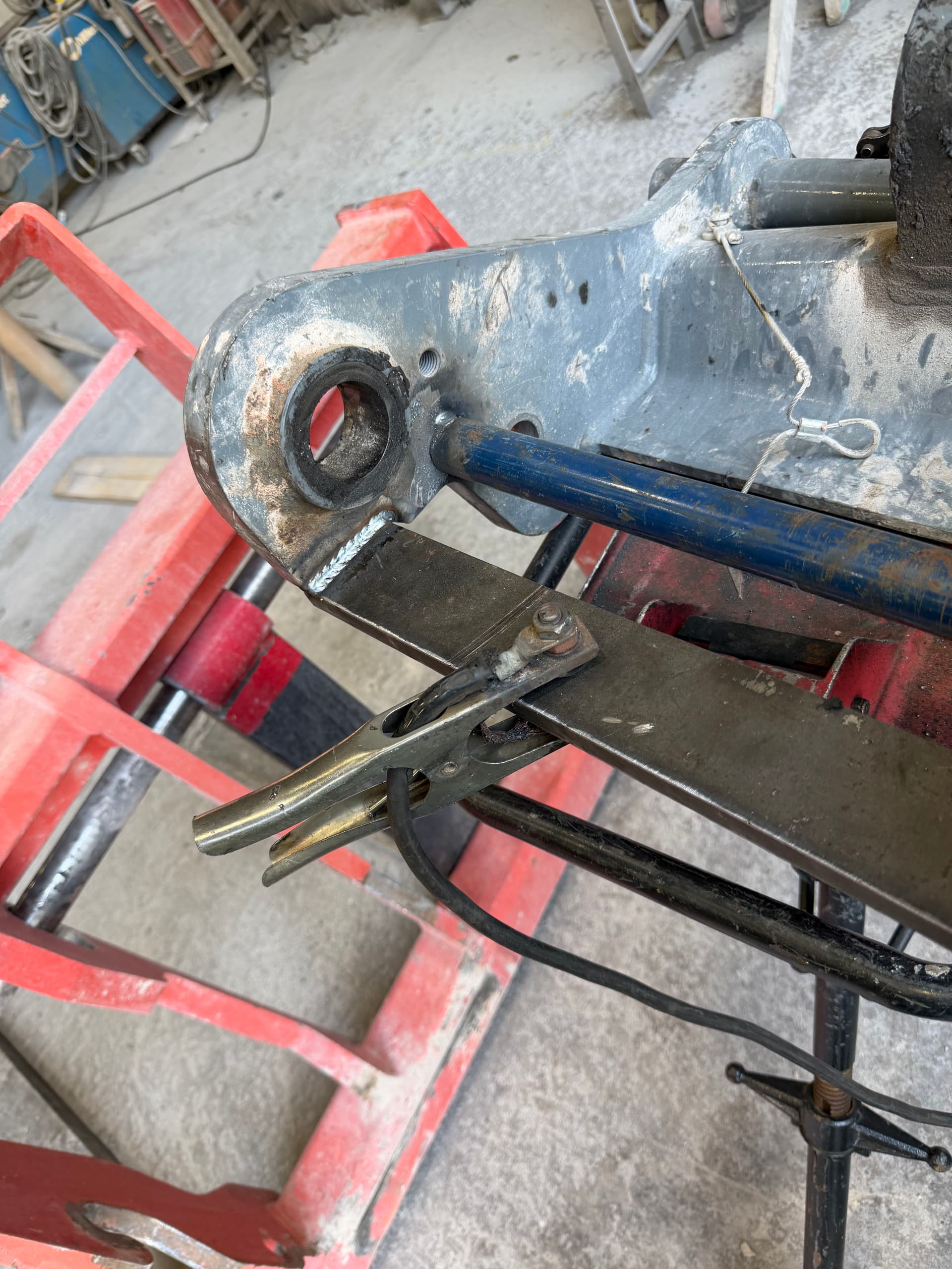 10K Forklift Carrier Repair at the Clark Mine