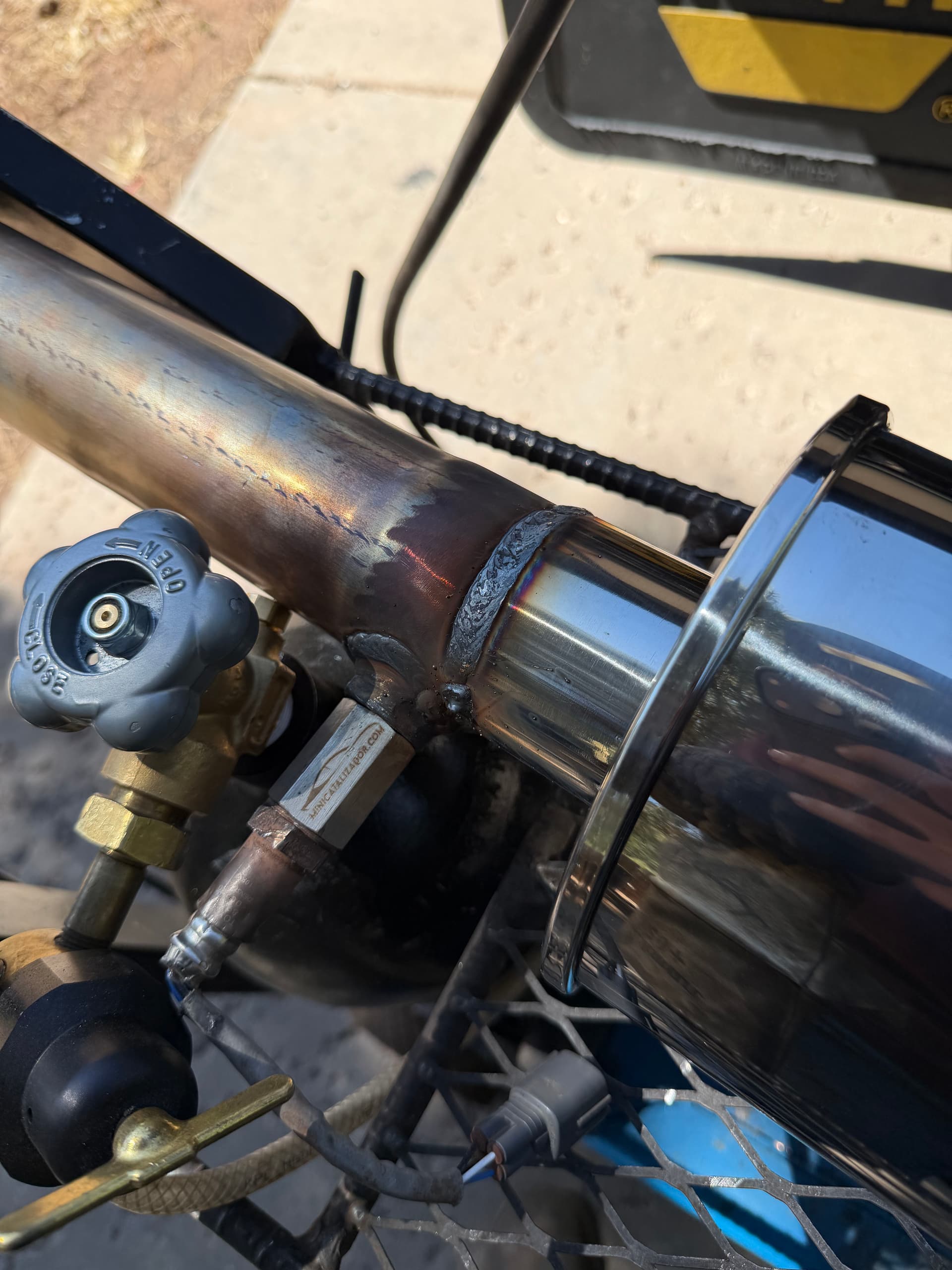 Gallery photos for Resonator Swap and Rock Slider Mount Fix on a Built Truck: Image #1