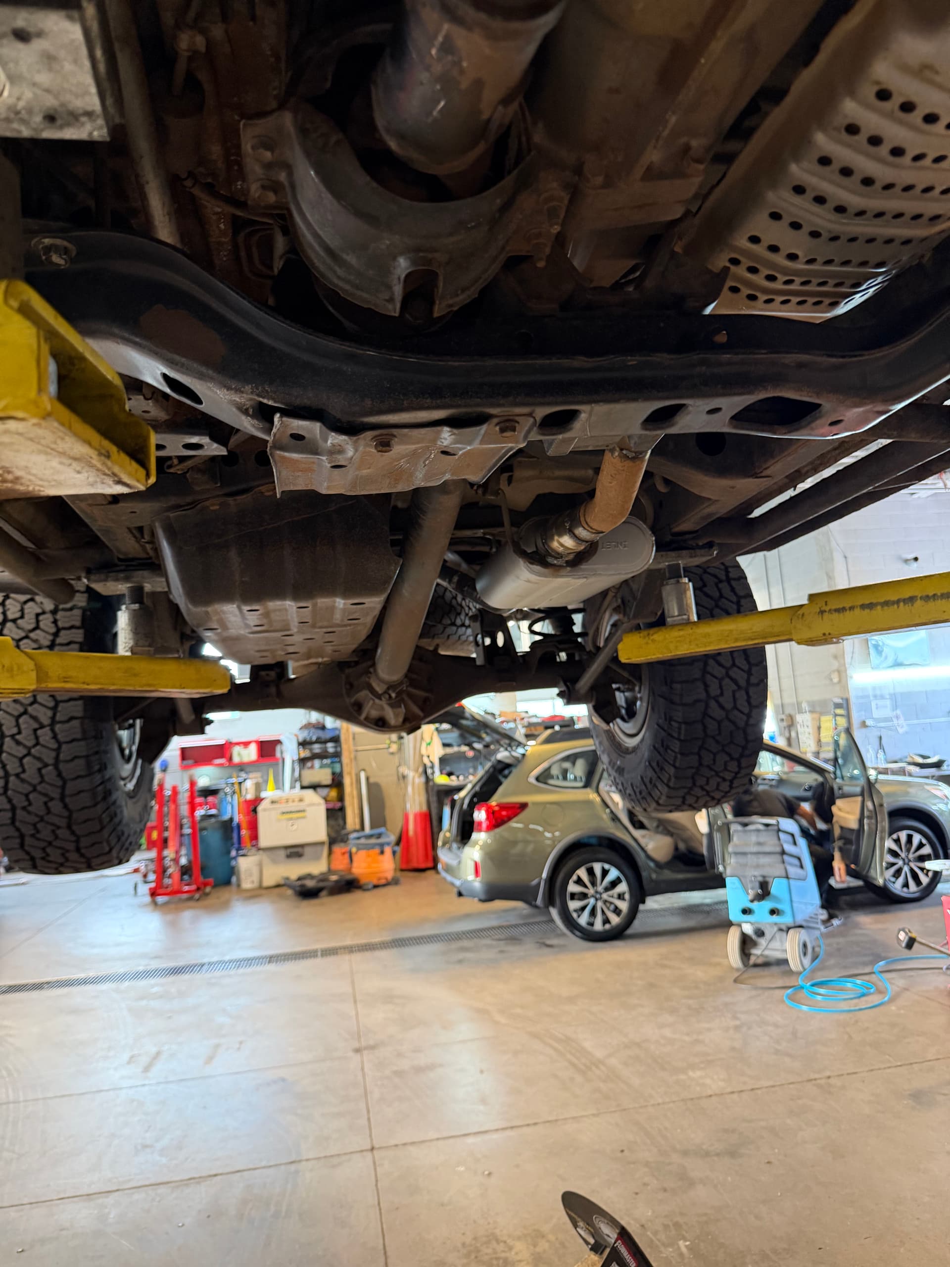 Gallery photos for Full Exhaust Build From Downpipe to Axle Dump Done Right: Image #2