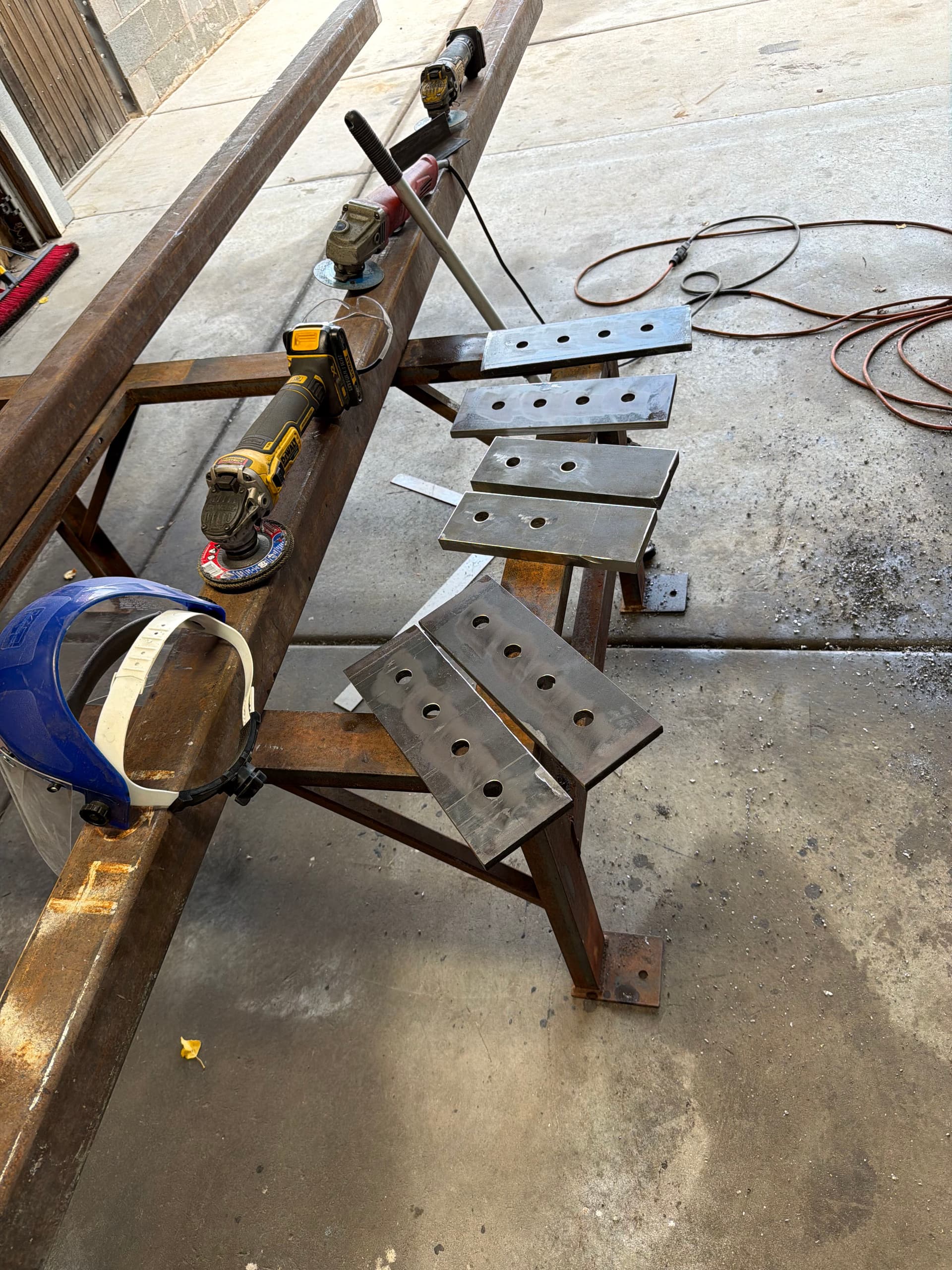 Custom I-Beam Structural Support Fabricated to Exact Spec