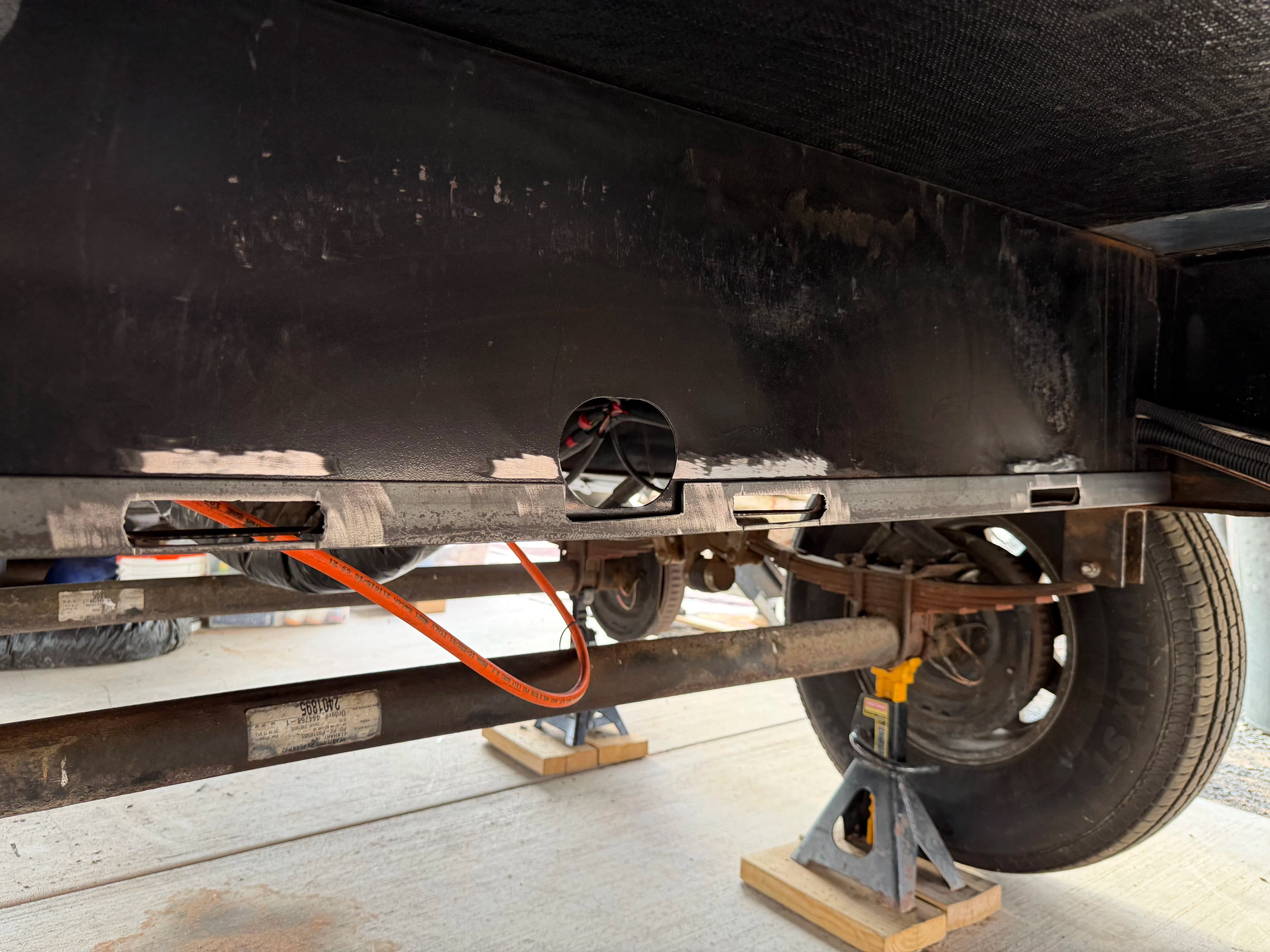Project Camper Water Tank Support Repair and Reinforcement in Dilkon image