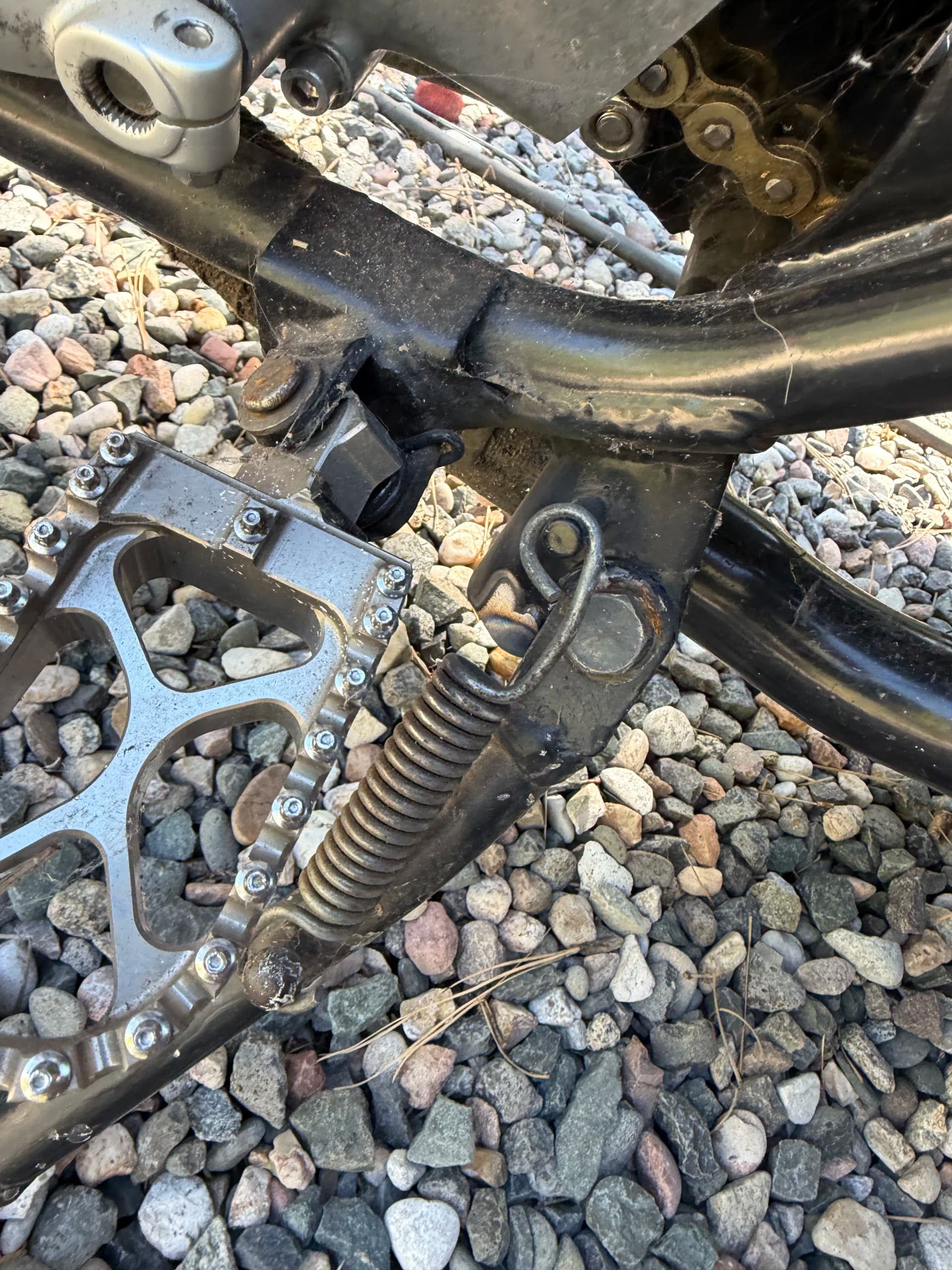 Gallery photos for Custom Fabrication on a Vintage Honda Dirt Bike: Image #3
