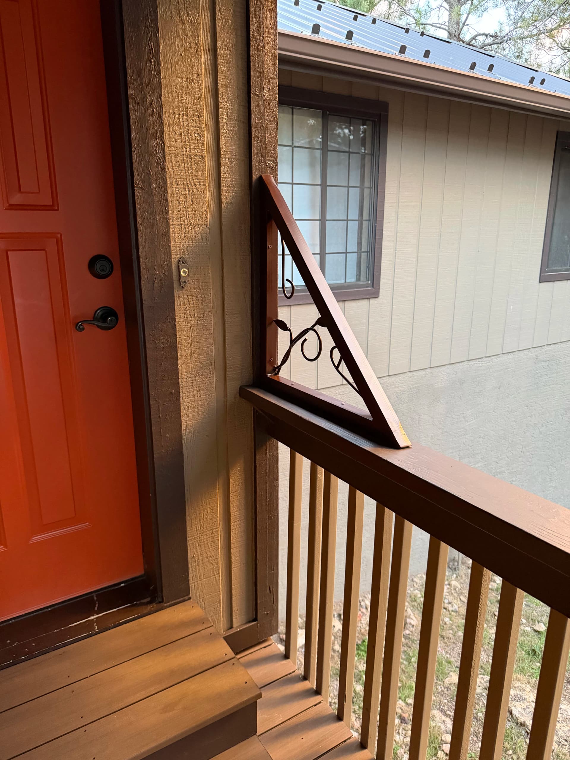 Custom Metal Handrail Addition in Kachina Village