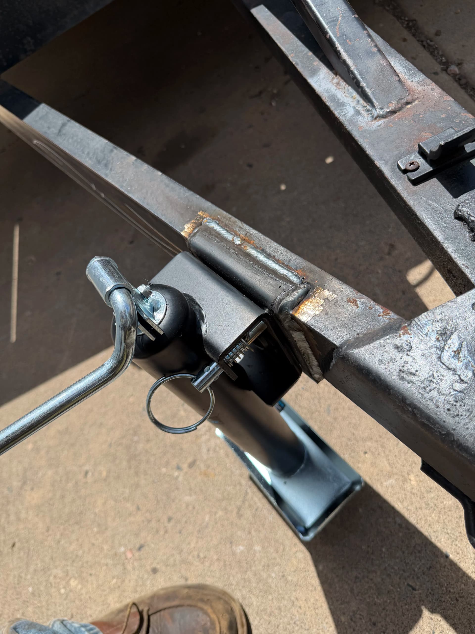 Gallery photos for Trailer Upgrade with Foldable Hitch Jack and Winch Install: Image #2