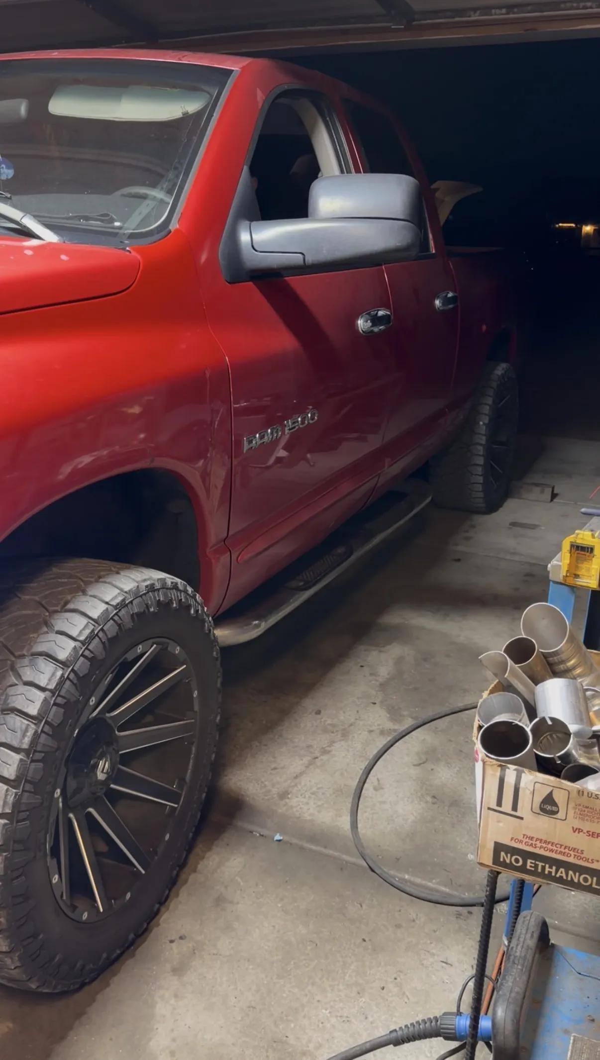Project Custom Exhaust Fab on a Lifted Ram 1500 image