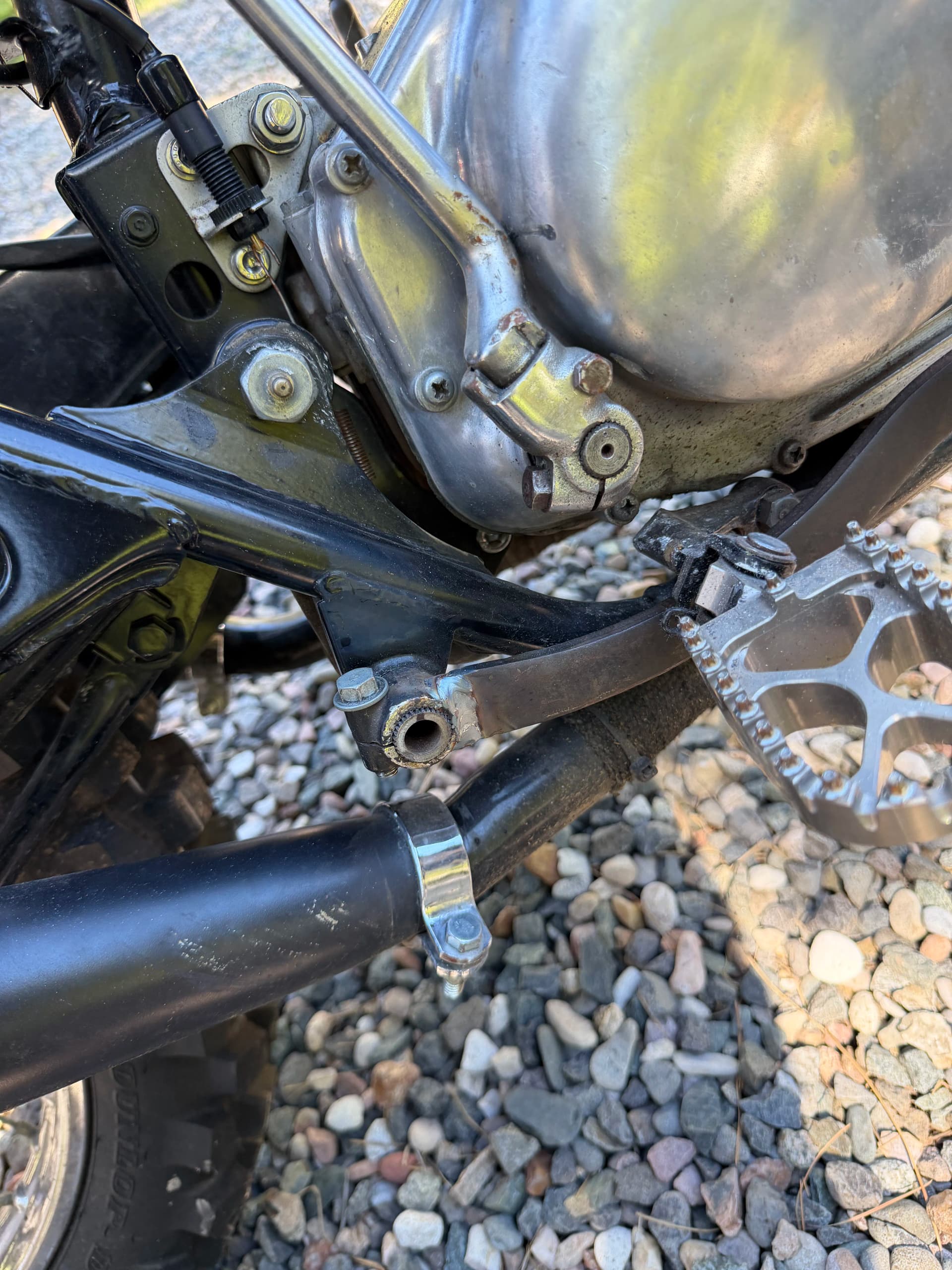 Gallery photos for Custom Fabrication on a Vintage Honda Dirt Bike: Image #8