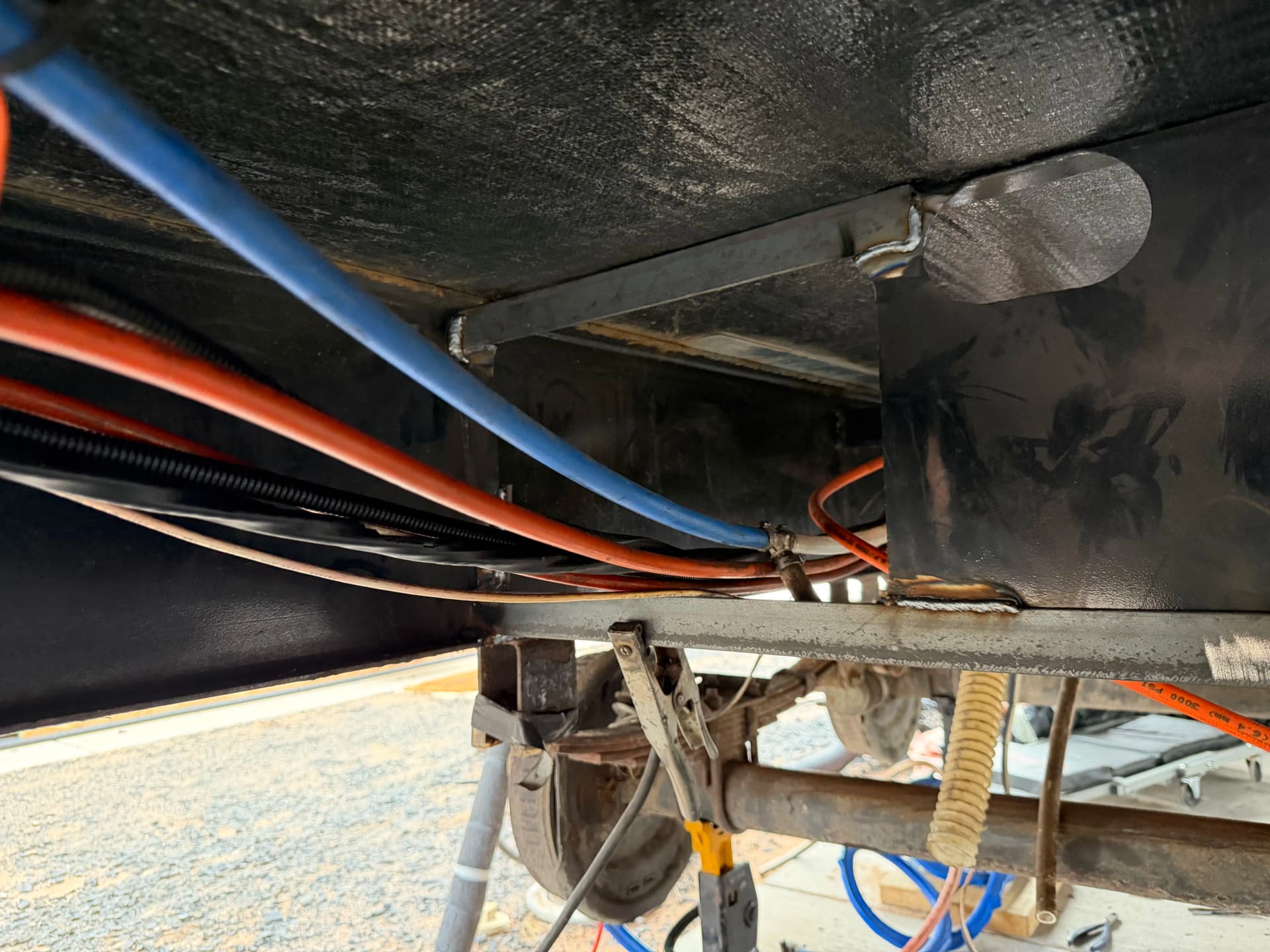 Camper Water Tank Support Repair and Reinforcement in Dilkon