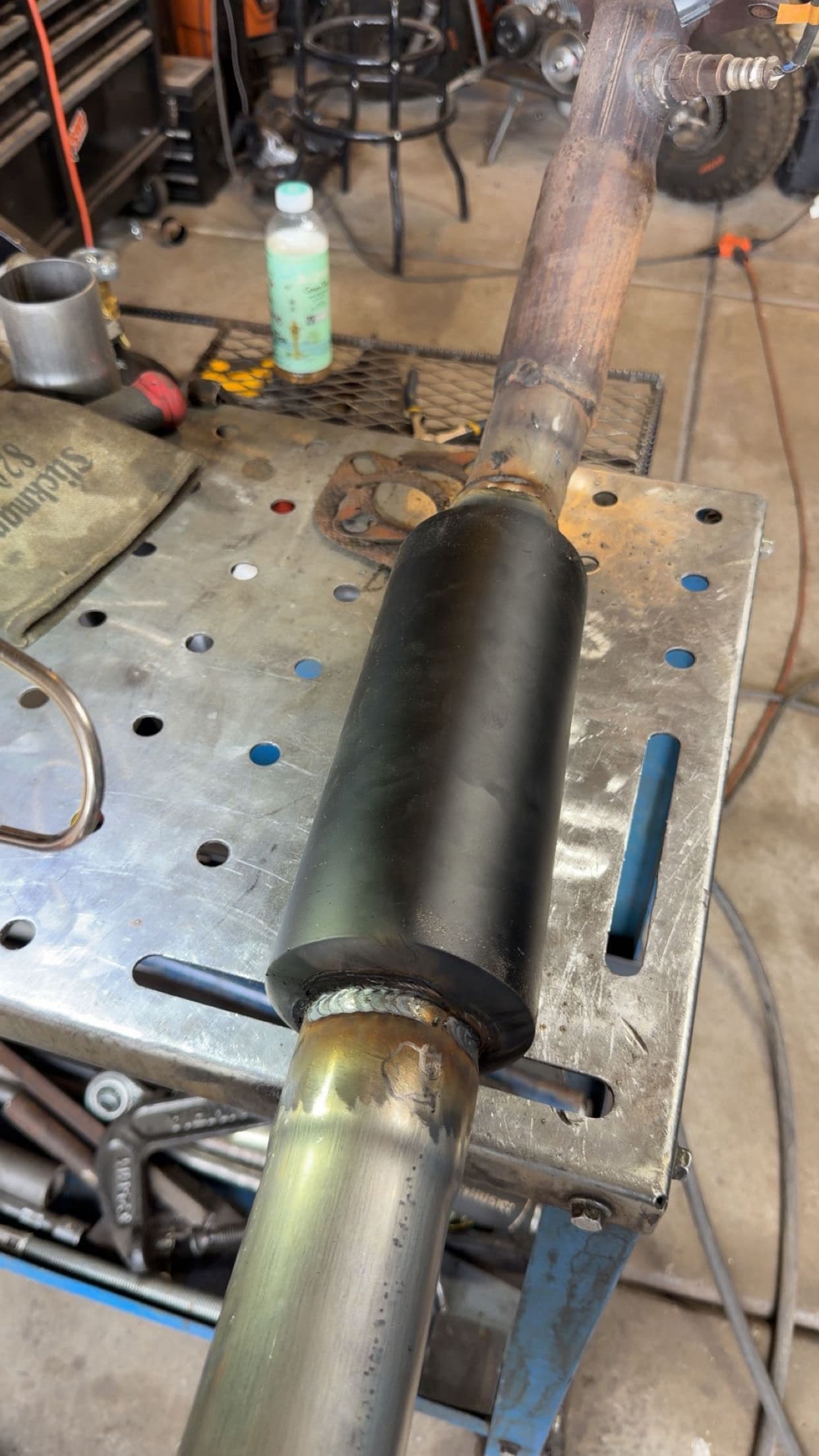Gallery photos for Custom Exhaust Fab on a Supercharged Toyota Tundra: Image #4