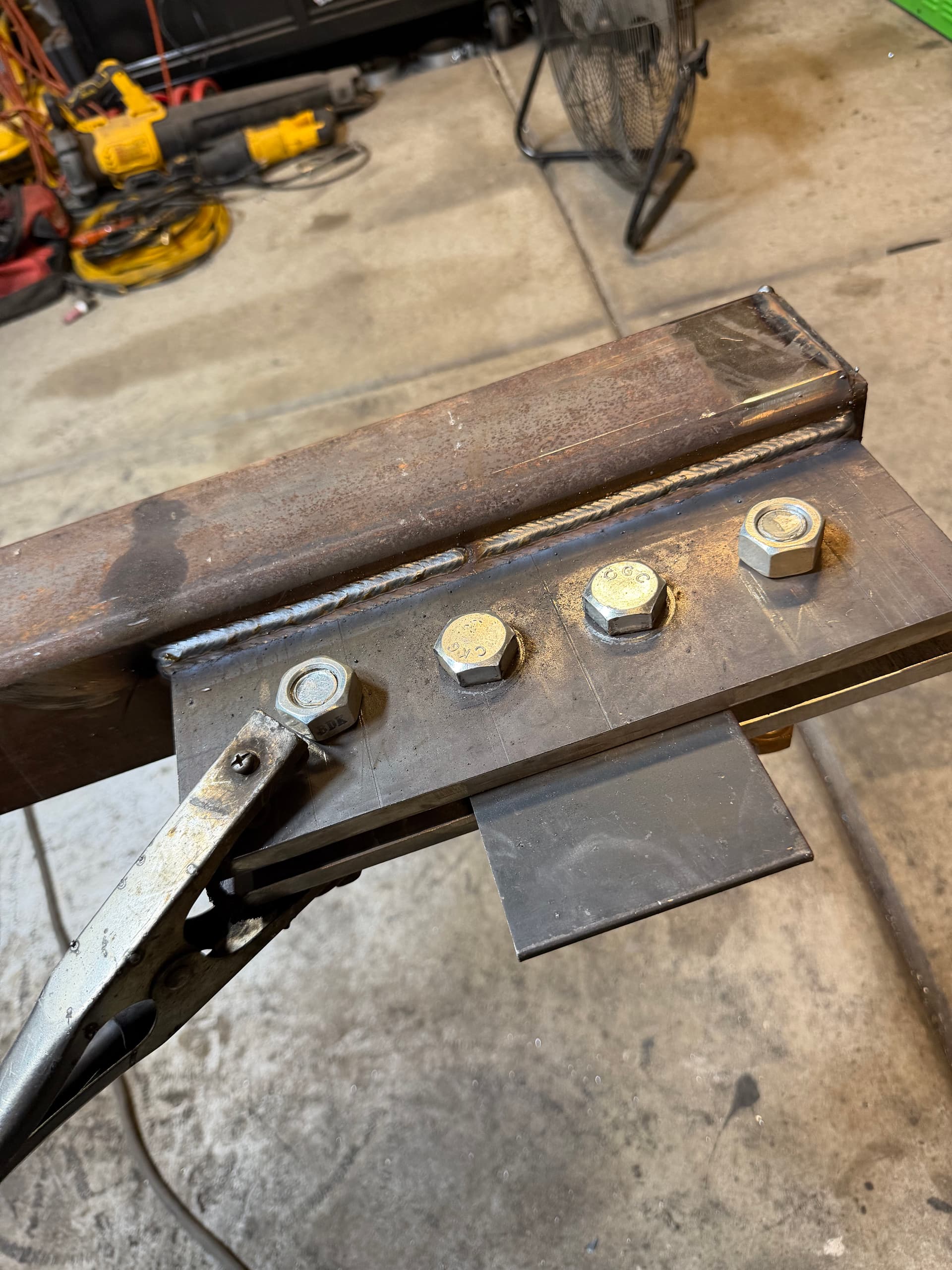 Custom I-Beam Structural Support Fabricated to Exact Spec