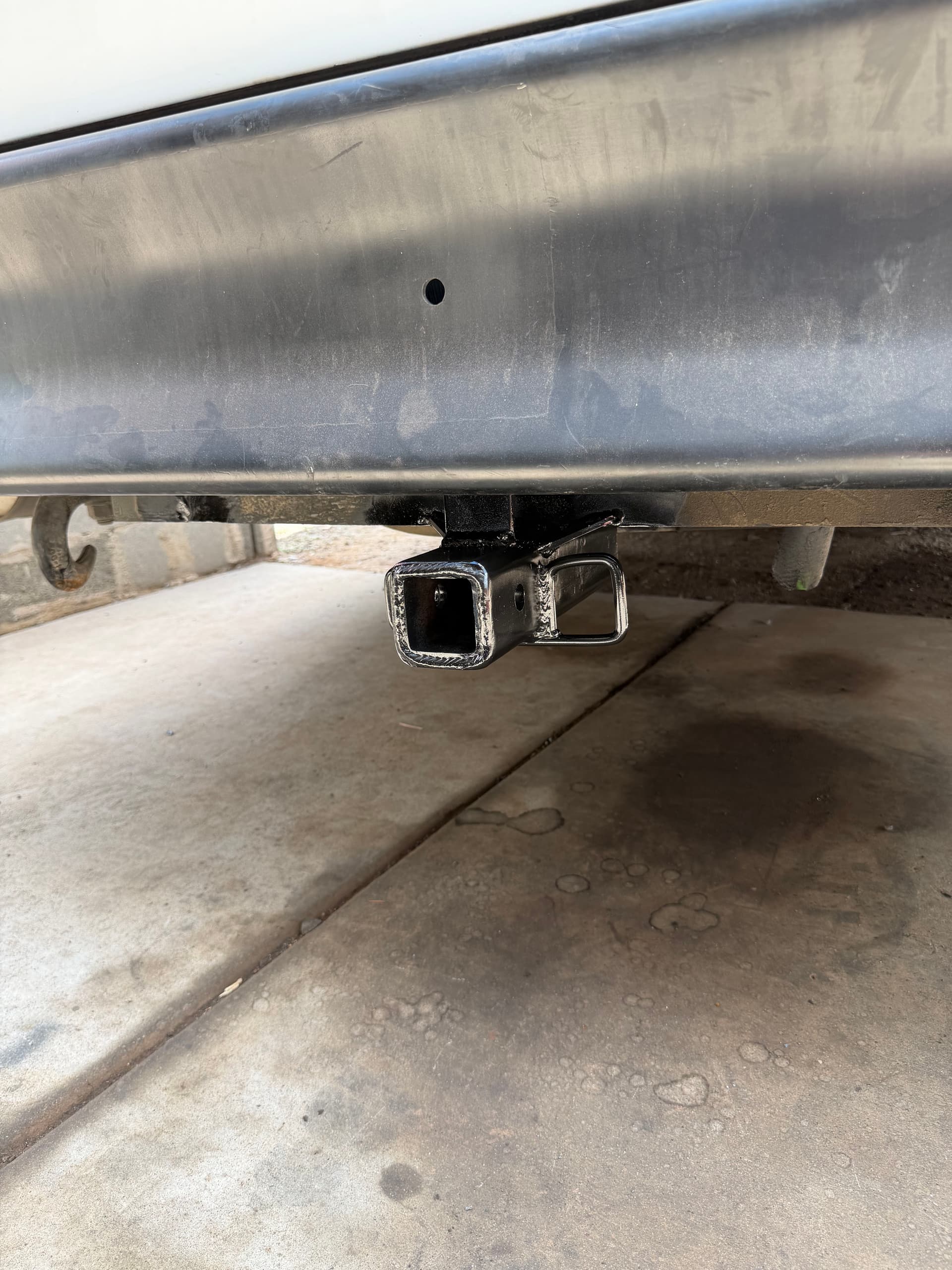Gallery photos for Custom Hitch Fab on a Thomas Bus - Tow Ready and Bike Rack Capable: Image #3