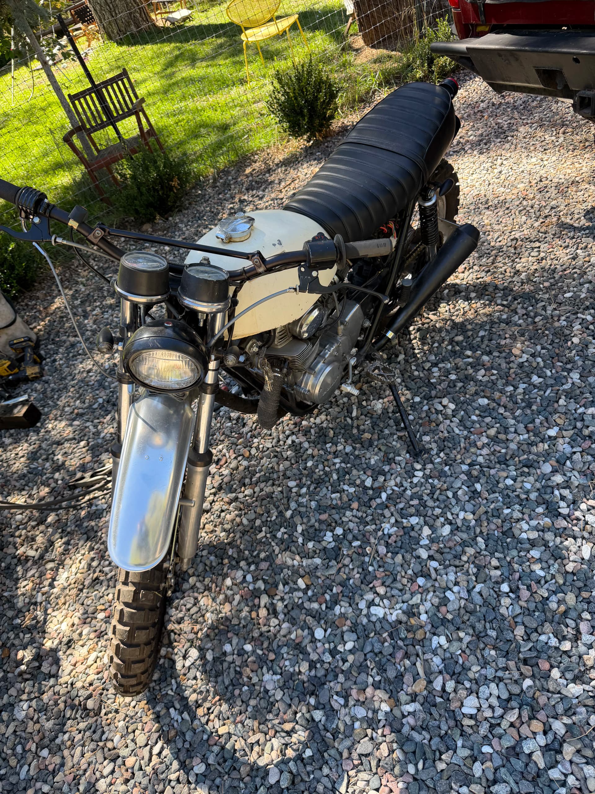 Gallery photos for Custom Fabrication on a Vintage Honda Dirt Bike: Image #1