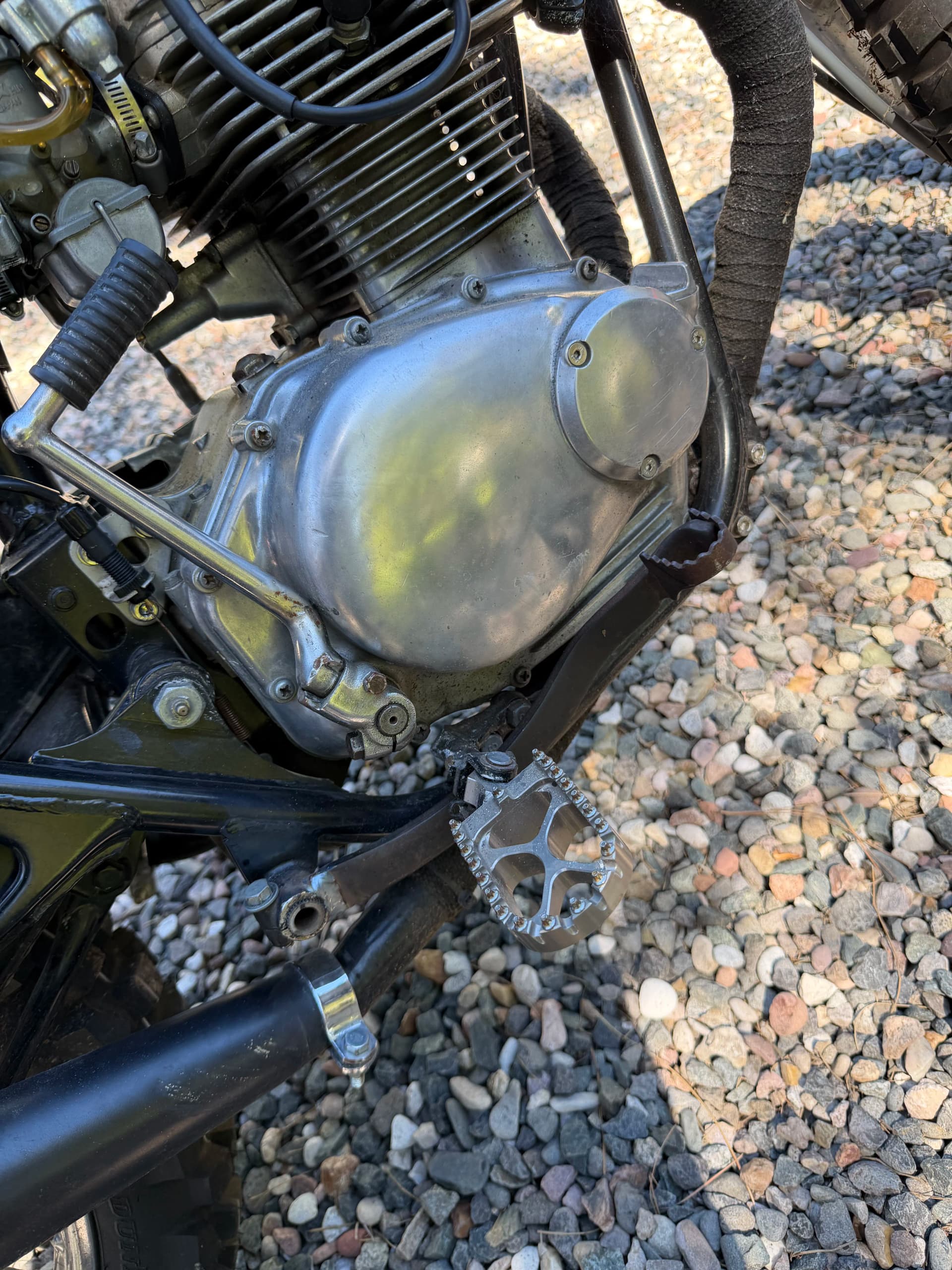 Gallery photos for Custom Fabrication on a Vintage Honda Dirt Bike: Image #7
