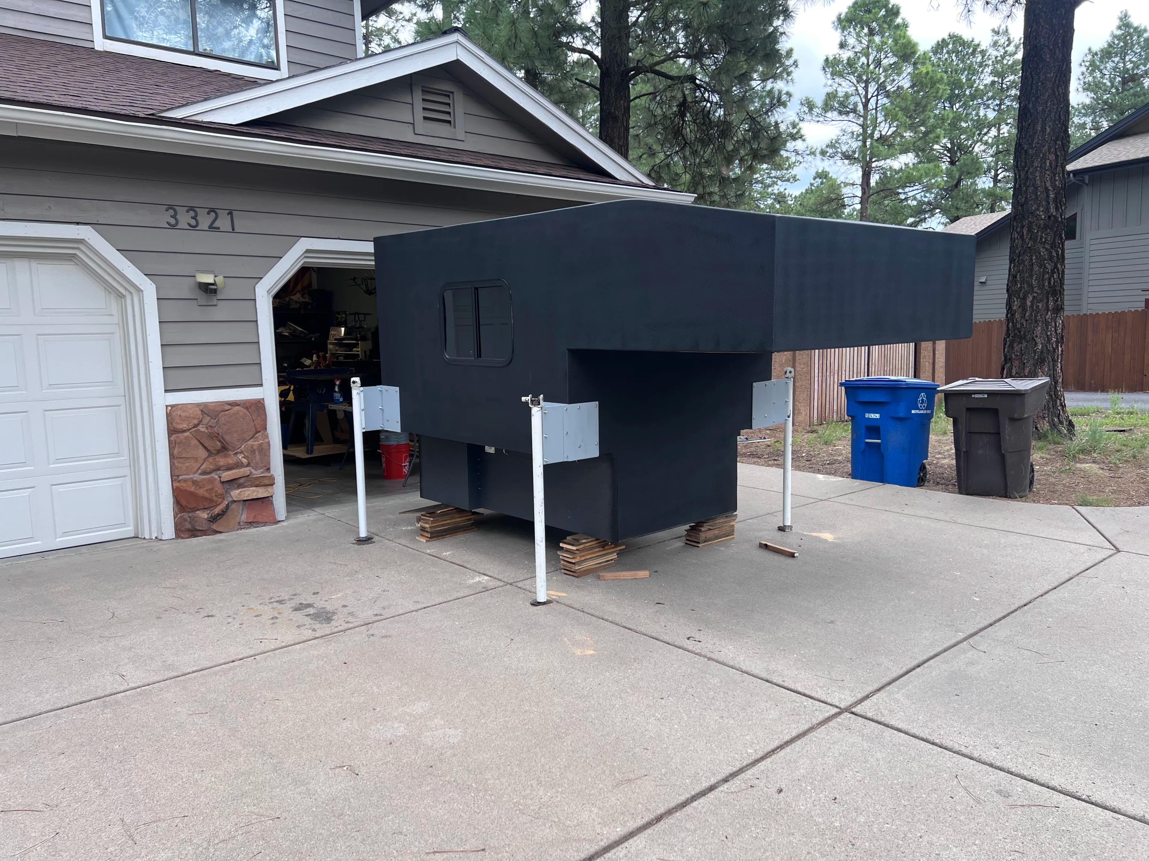 Project Custom Fabricated Truck Bed Camper Mounts Built to Spec image