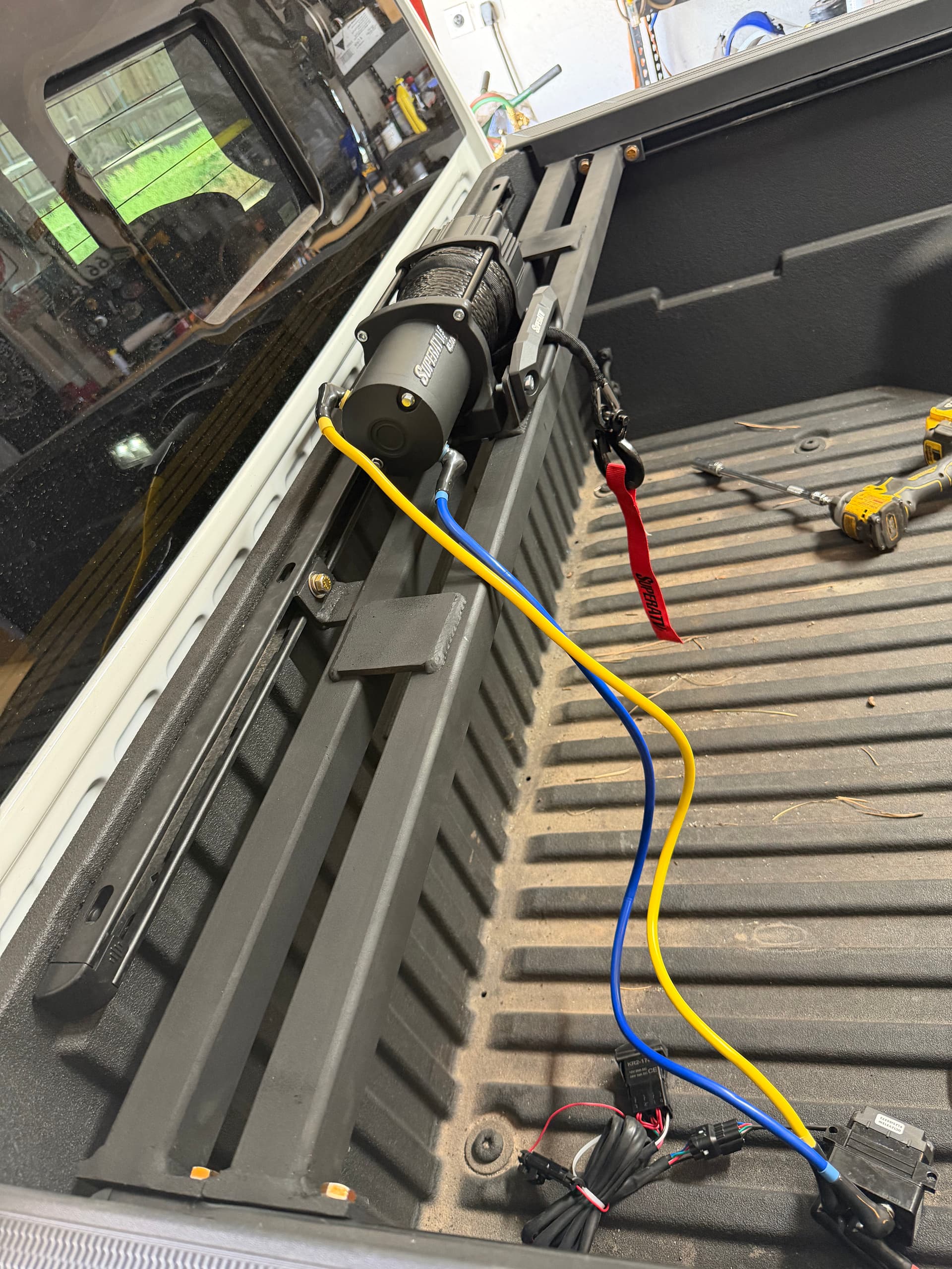 Gallery photos for Electric Winch Install on a Toyota Tacoma for a Local Ice Cream Cart Business: Image #1