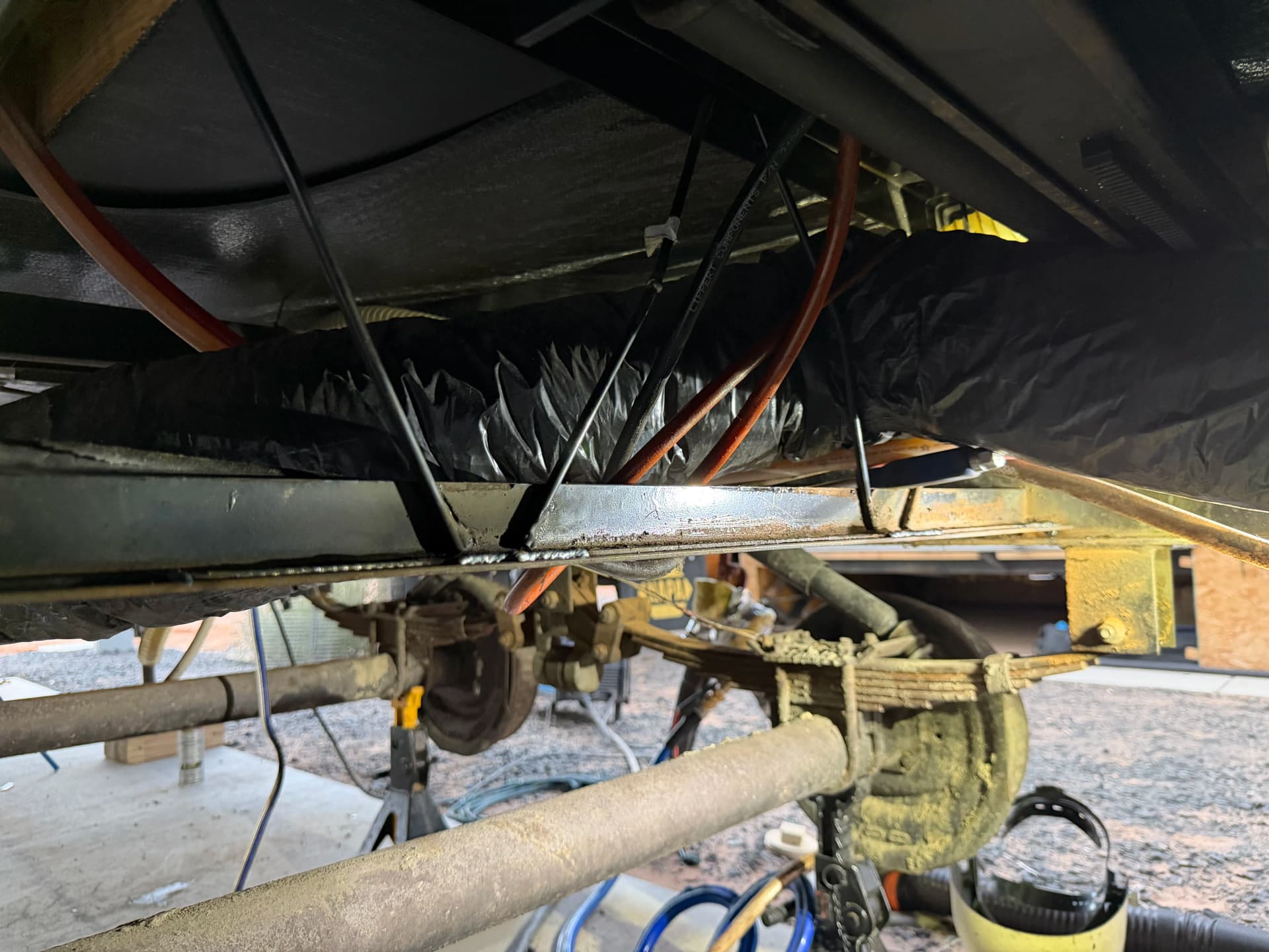 Gallery photos for Camper Water Tank Support Repair and Reinforcement in Dilkon: Image #5