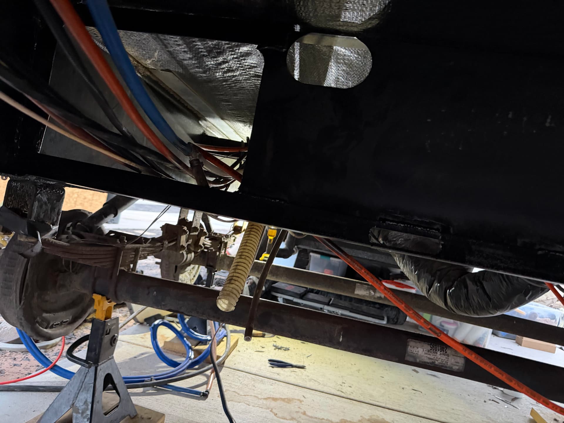 Gallery photos for Camper Water Tank Support Repair and Reinforcement in Dilkon: Image #7