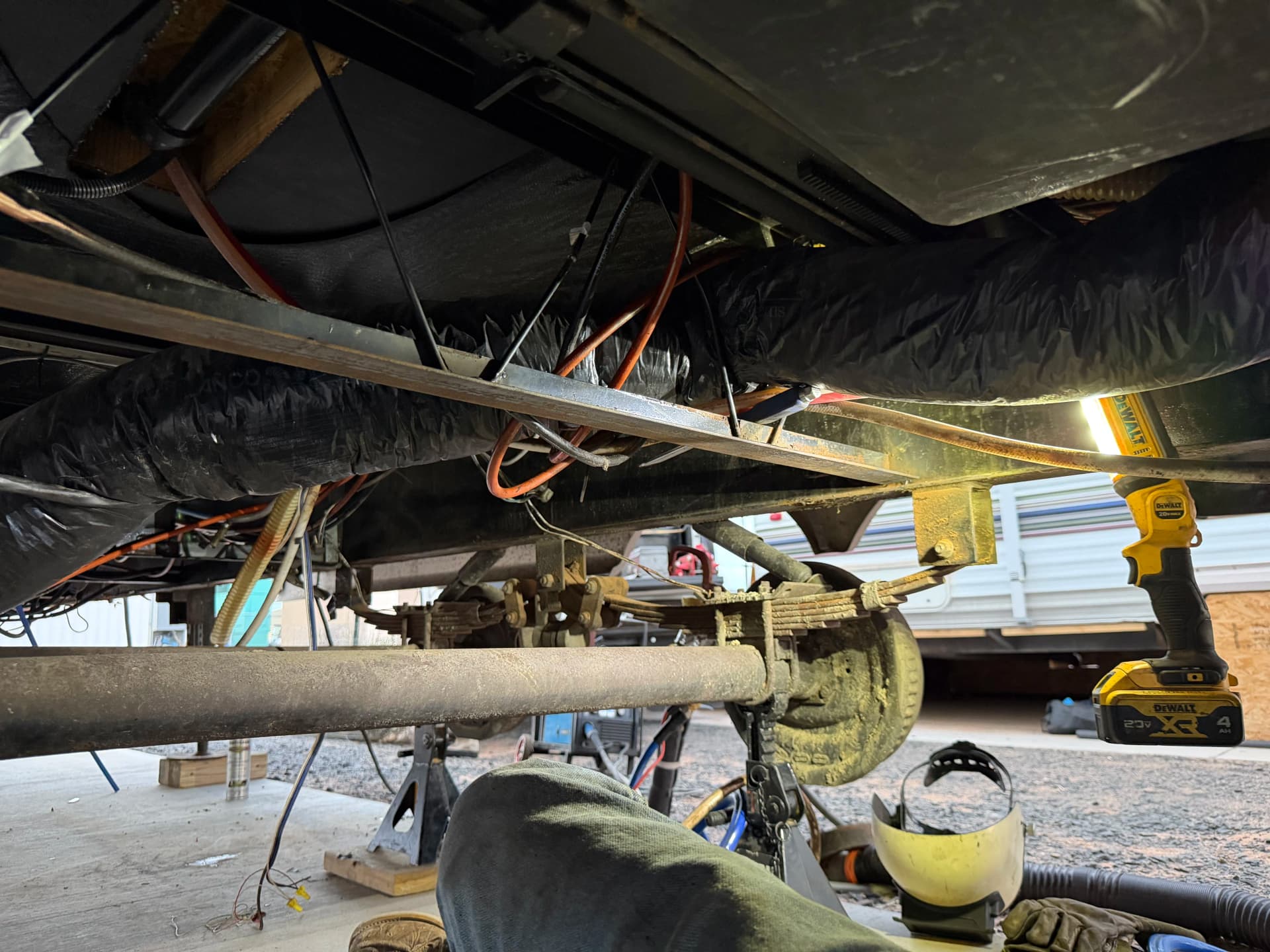 Gallery photos for Camper Water Tank Support Repair and Reinforcement in Dilkon: Image #3
