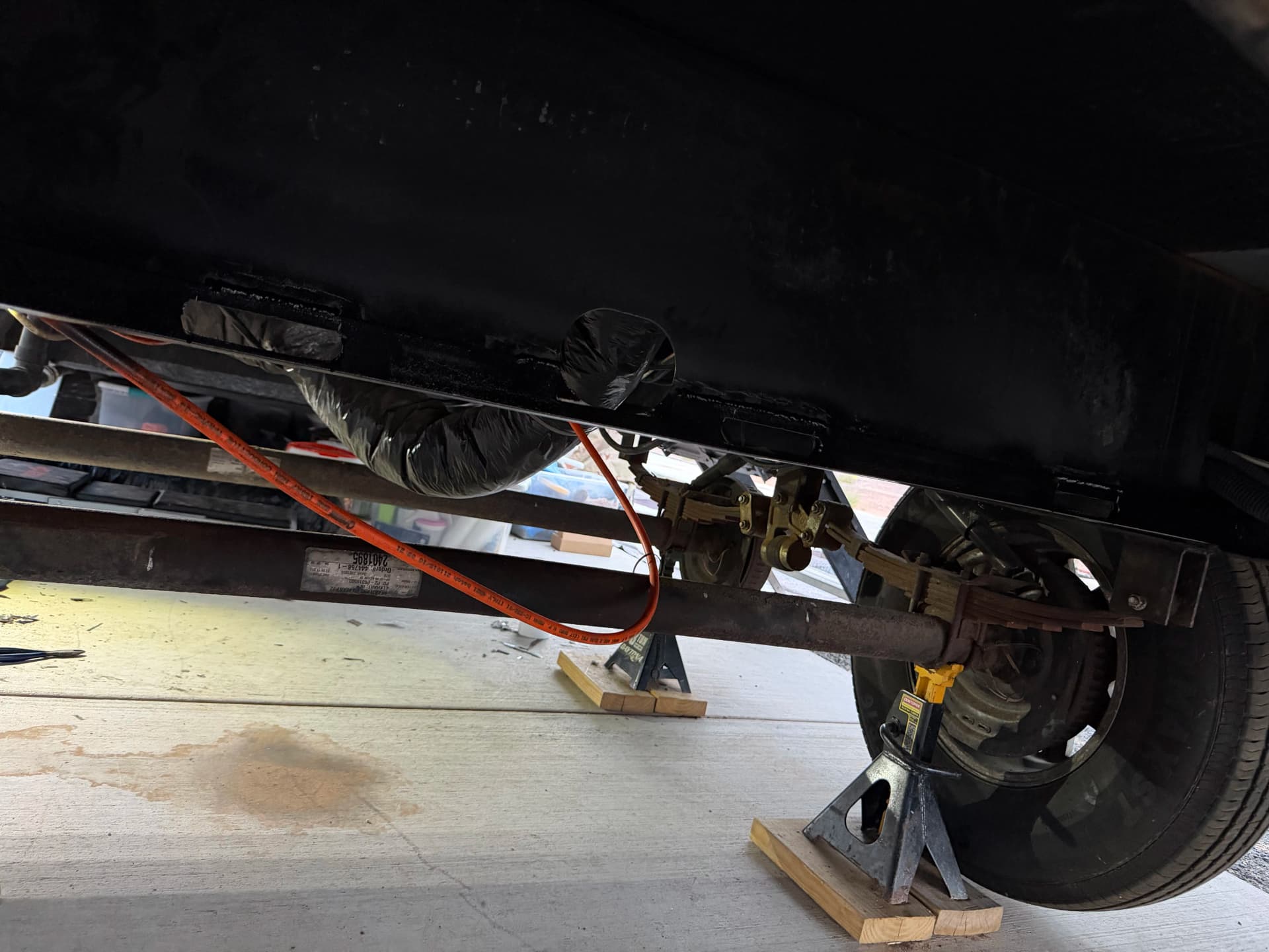 Gallery photos for Camper Water Tank Support Repair and Reinforcement in Dilkon: Image #6