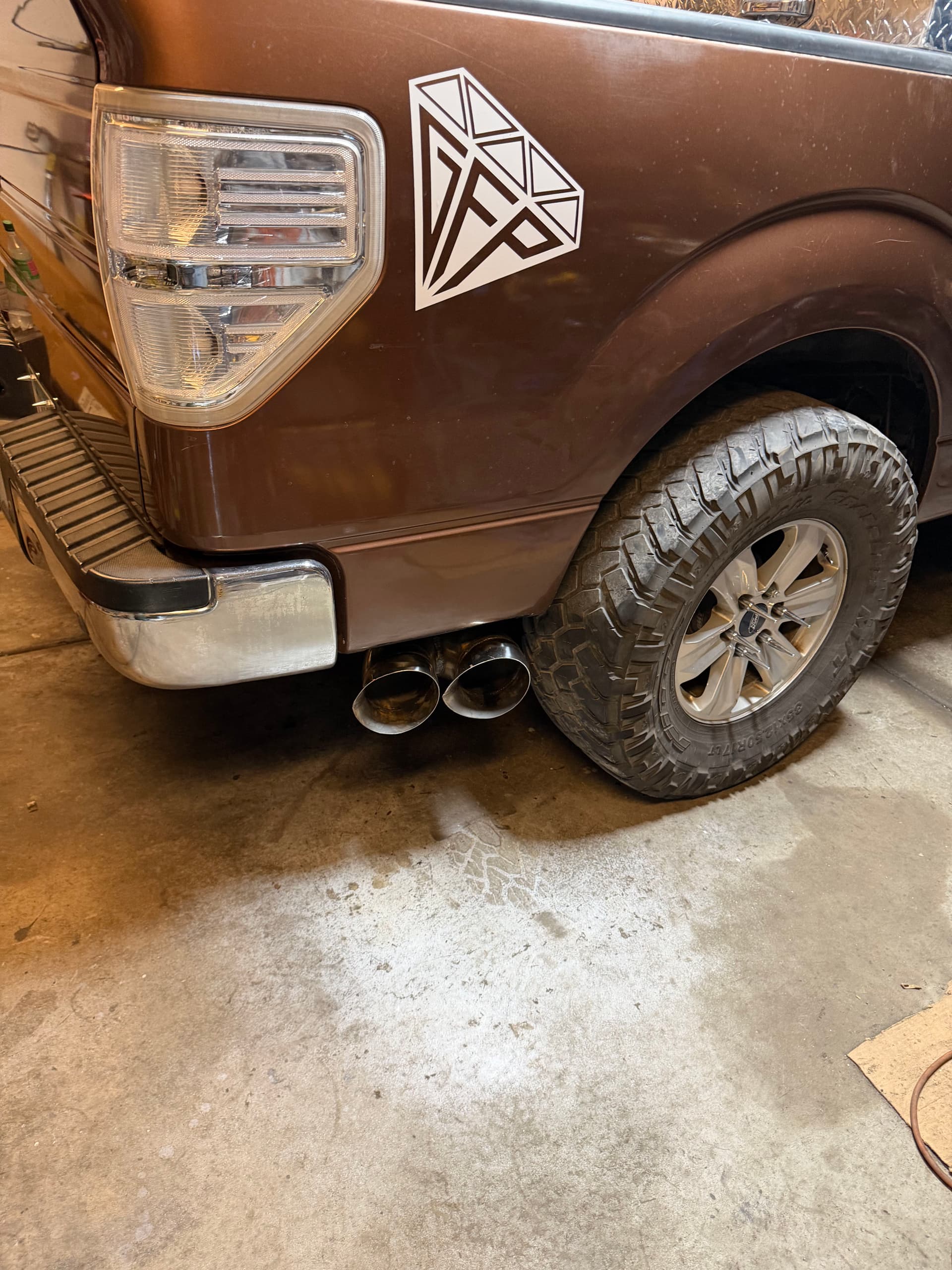 Gallery photos for Custom Stainless 3-Inch Straight Pipe Build with Dual Teardrop Tips: Image #8